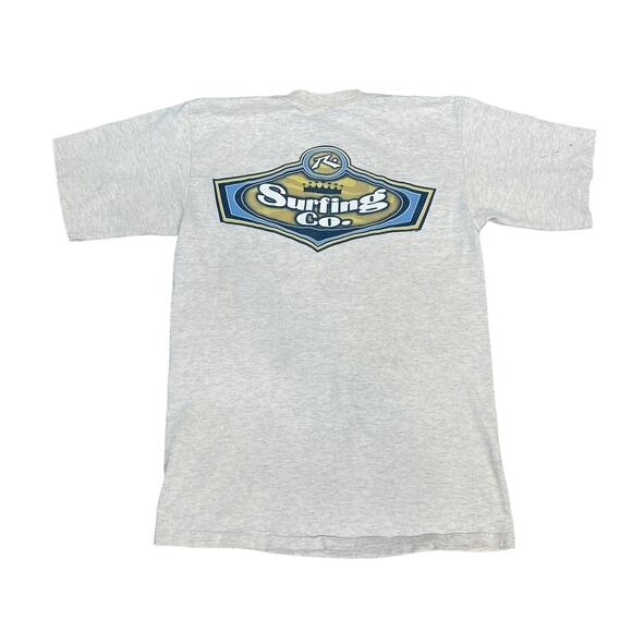 Vintage 90s Rusty Surfing Co. Single Stitch Shirt Men's Medium Y2K Skater - Picture 1 of 12